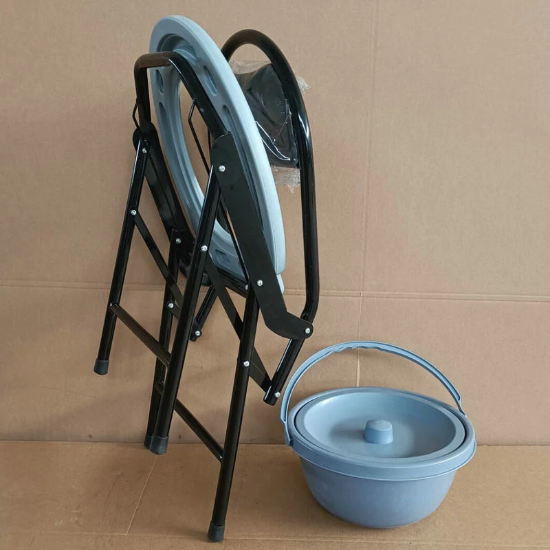 Elderly Anti-Slip Shower Chair Bathroom Safety Bath Chair Commode Chair